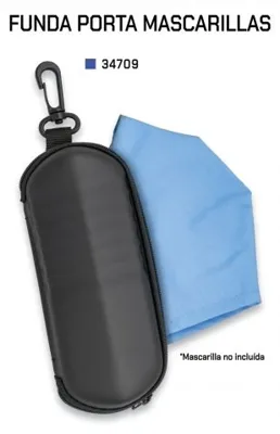 Porta Mascarilla con Cremallera