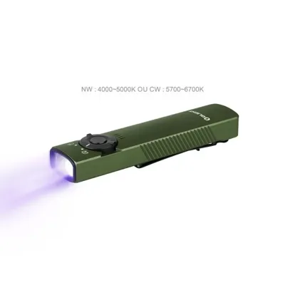 Arkfeld UV Lampe EDC 1000 Lumens Avec Éclairage Ultraviolet - Olight
