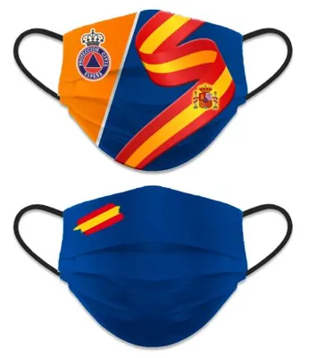 Mascarilla Protección Civil Reversible