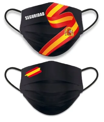Mascarilla Vigilante Seguridad- Accesorio Facial Reversible de Seguridad