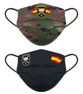 Mascarilla Brigada Paracaidistas- Bripac Reversible