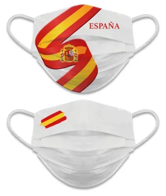Mascarilla Facial España Reversible