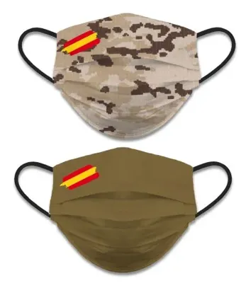 Mascarilla Militar Arida Reversible