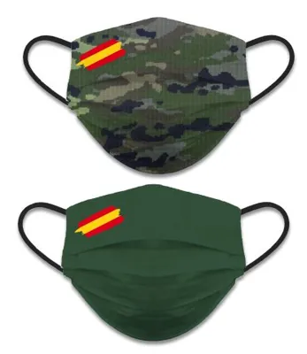 Mascarilla Militar Reversible