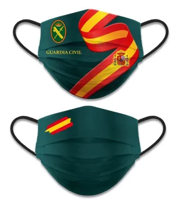 Mascarilla Guardia Civil Reversible - Albainox