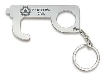 Llavero Protección Civil Empujador