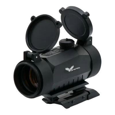 Viseur Point Rouge Tube 30 mm à Caches Rabattables - JS Tactical