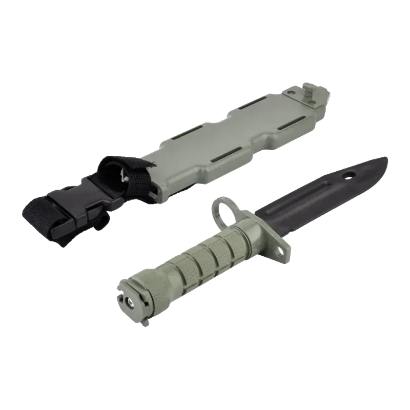 MP Airsoft Couteau/Baïonnette M9 Factice · Vert od
