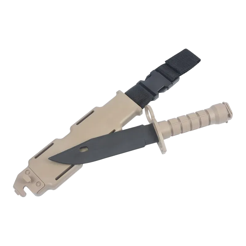 MP Airsoft Couteau/Baïonnette M9 Factice · Tan / FDE