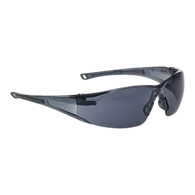 Paire de Lunettes de Protection RUSH Smoke Avec Cordon Réglable - Bollé
