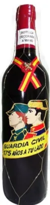 Botella de Vino Guardia Civil 175 Aniversario