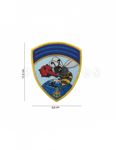 Patch Hornets · Azul