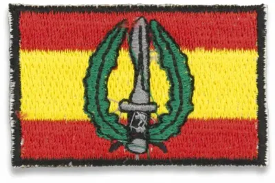 Bandera España Bordada con Logo MOE - Martínez Albainox