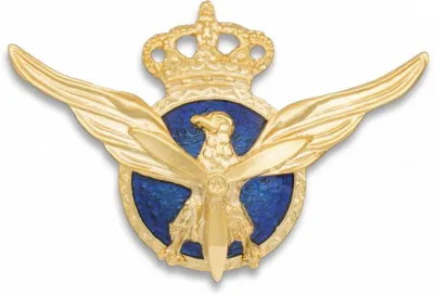 Distintivo Piloto Aviacion Civil Oficial - Albainox