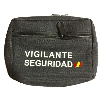 Bolso Vigilante Seguridad para Porta en Cinturon, Porta Móvil, Libreta o Cartera