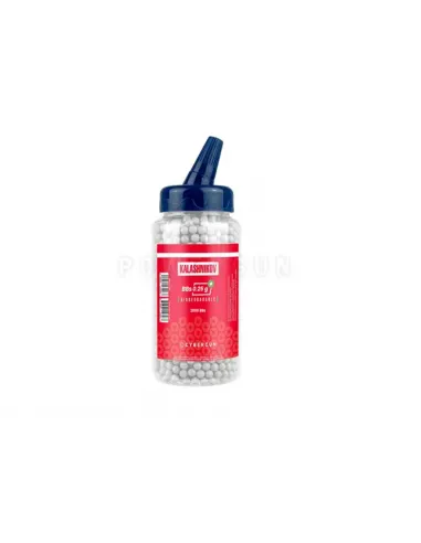 Bouteille de 2000 Billes 0.25g Bio