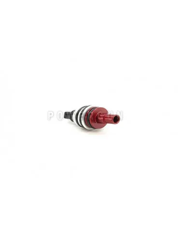 Low Flow Poppet Rouge · Negro