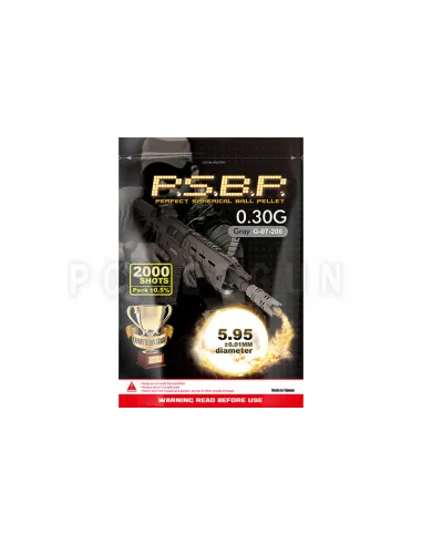 Sachet de 2000BBs 0.30g · Gris