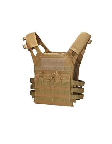 Porte Plaque JPC · Tan / FDE