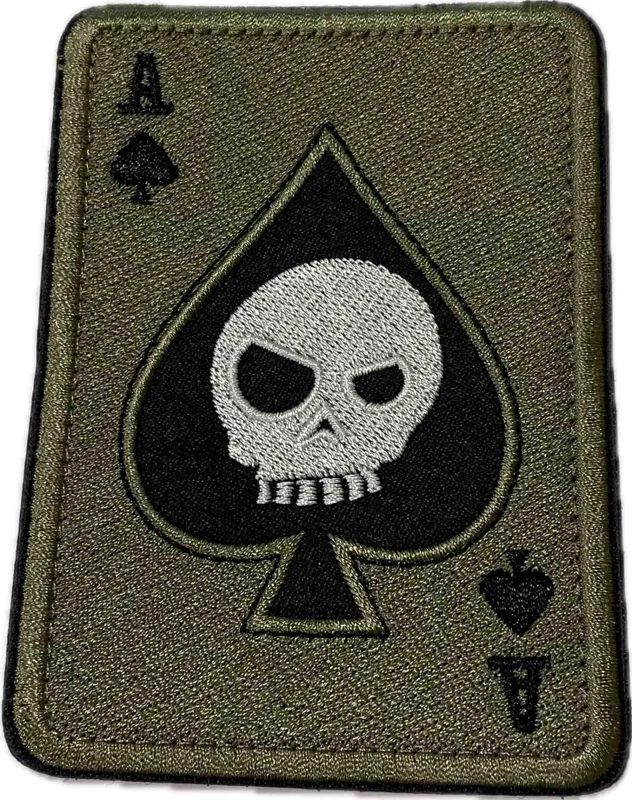 Patch F66 – Άσος Μπαστούνι Με Κρανίο