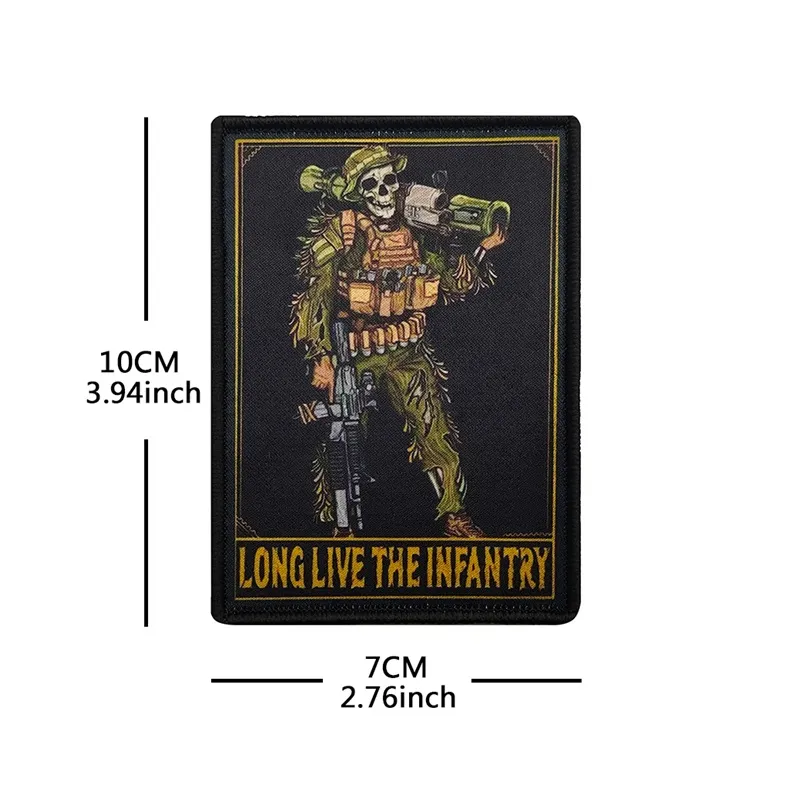 Patch F173 D – Long Live the Infantry (Skeleton Soldier)
