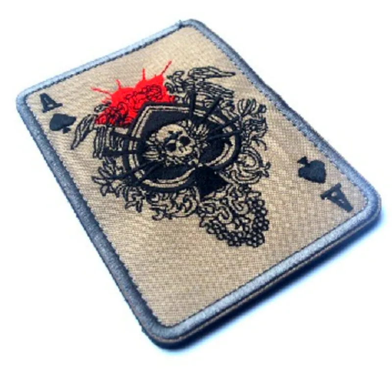 Patch F64 – Άσος Μπαστούνι Με Νεκροκεφαλή