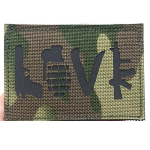 Patch F51 Fluorescent – Love with Guns