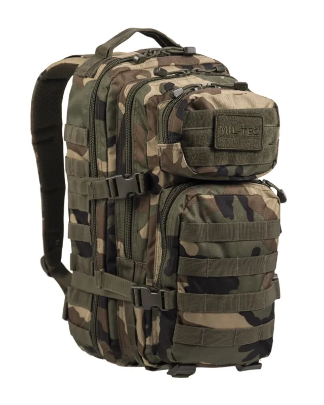 Backpack US Assault Small · Woodland