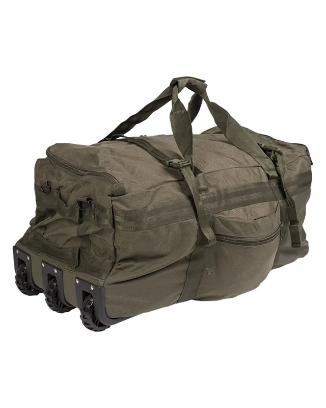 Combat Duffle Bag with Wheel · Verde / OD