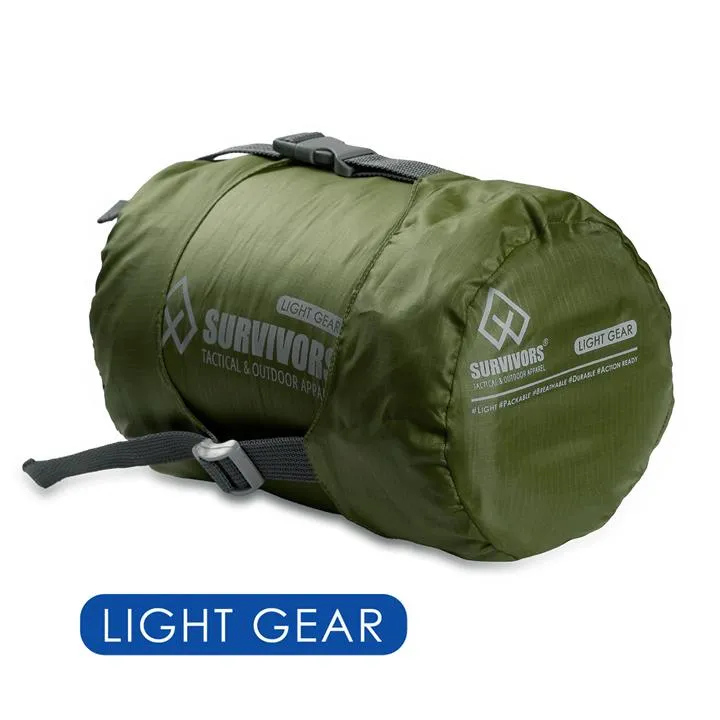 Υπνόσακος Ελαφρύς Survivors Light Gear (Λαδί)