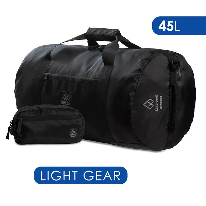 Σάκος 45LT (Σακ Βουαγιάζ) Light Gear Bag (Μαύρος)