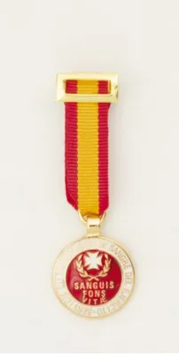 Medalla Miniatura Donante de Sangre - Albainox