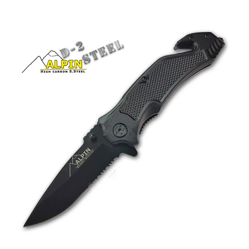 Tactical Alpin D2 Rescue Knife Με Θήκη