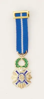 Medalla Miniatura CRUZ Merito CIVIL - Albainox