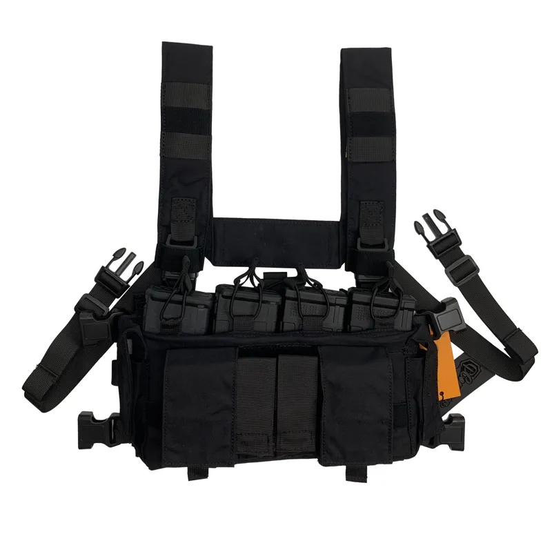 Multi Chest Rig – Μαύρο
