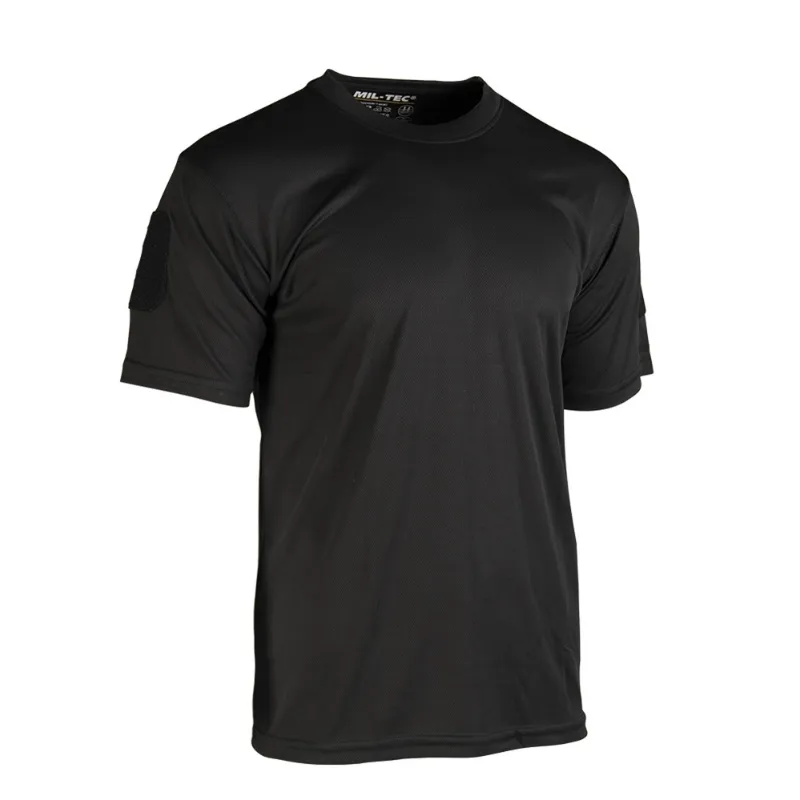 Tactical T-Shirt Quickdry · Negro