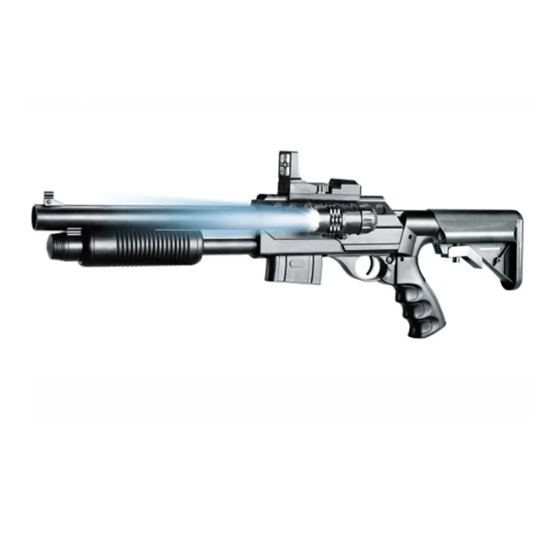Spring Rifle with Sight & Flashlight no.0581D-1