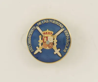 Distintivo Solapa Excomb. Fuerzas Españolas Oficia - Albainox