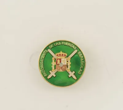 Distintivo Excombat. Fuerzas Españolas Tropa - Albainox