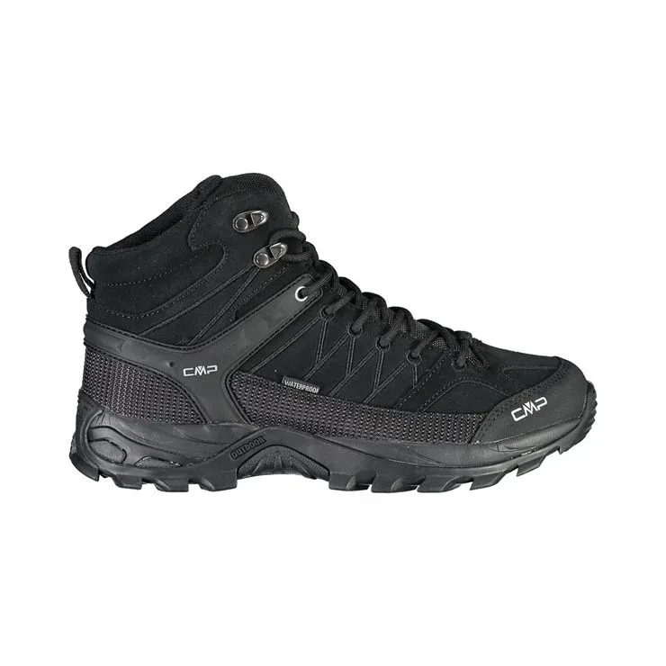 Μποτάκια Rigel Mid Hiking Μαύρο