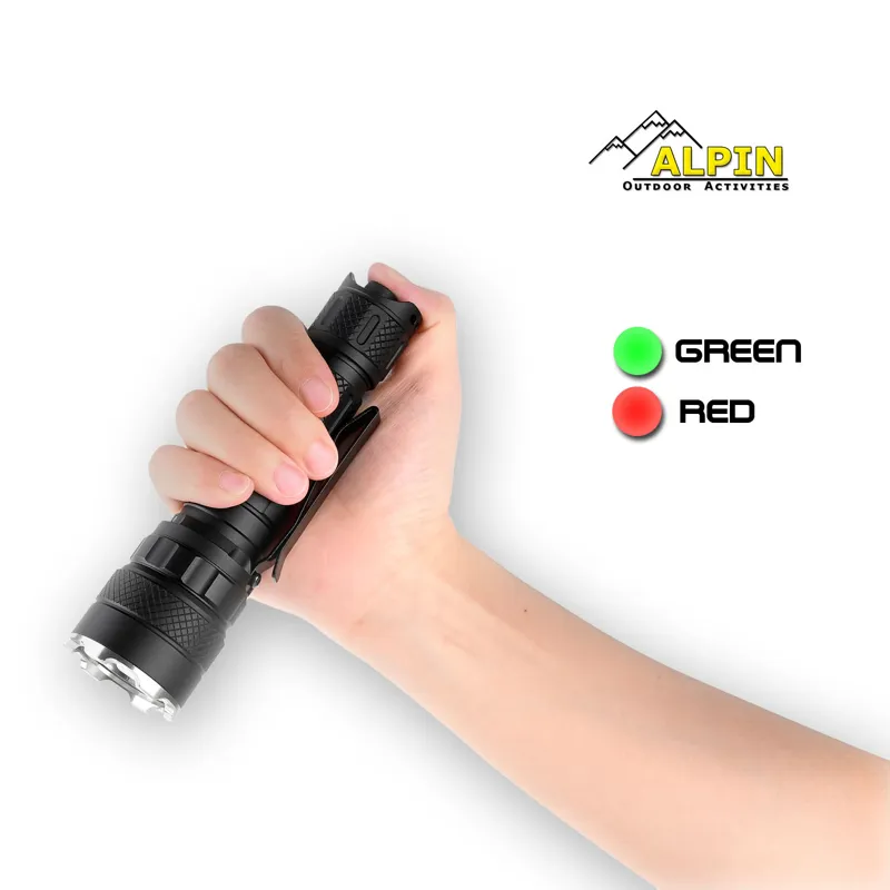 Επαναφορτιζόμενος Φακός RGB ALPIN1600LM