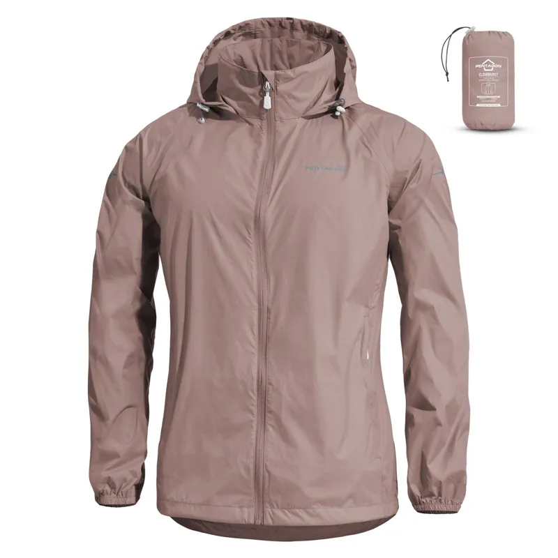 Cloudburst Packable Woman Rain Jacket – K07020