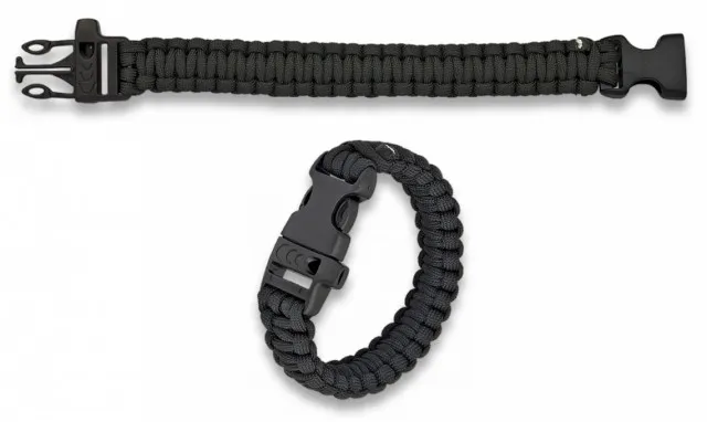 Albainox Paracord Supervivencia. · Negro