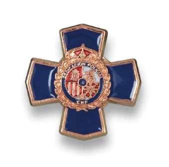 Pin de Medalla Policía Nacional. - Albainox
