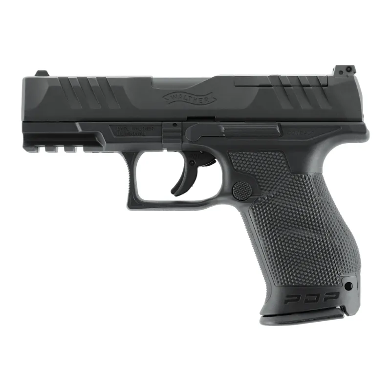 Αεροβόλο Πιστόλι Walther PDP Compact 4″ 4,5 mm CO2 · Negro