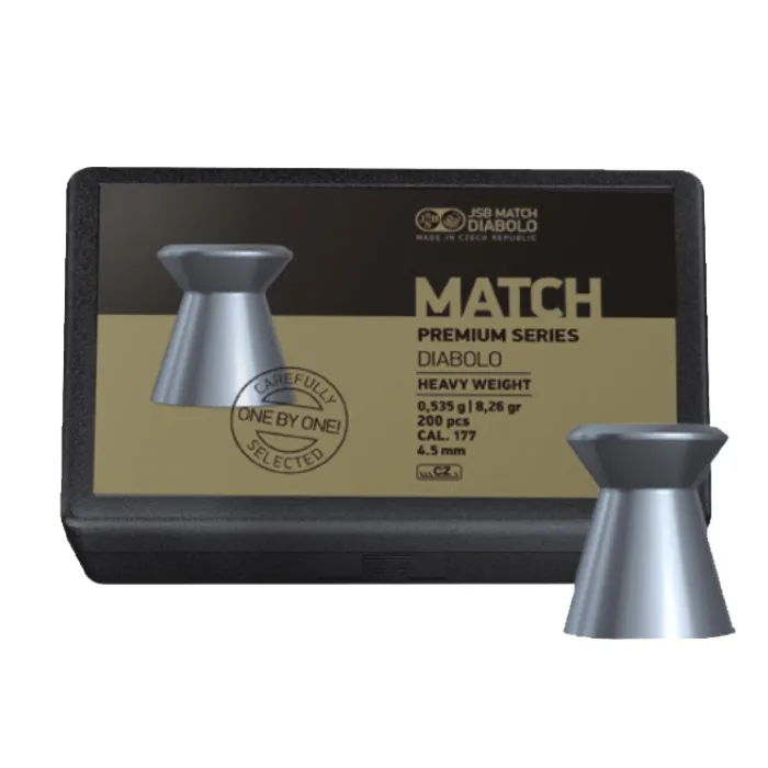 Βληματα JSB MATCH Premium Heavy 4.52mm/200 Σε Θήκη