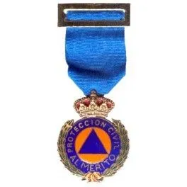 Medalla Protección Civil Merito Distintivo