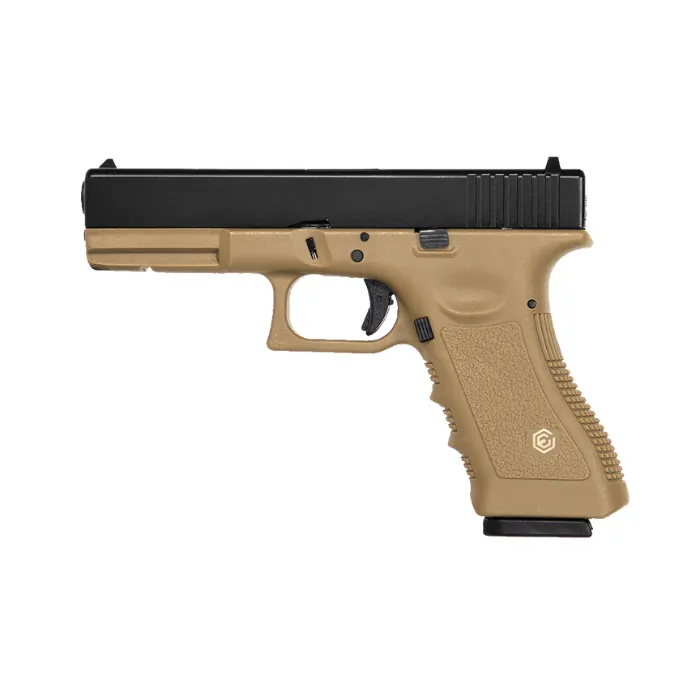 Πιστολι Soft E017 Metal Version · Tan / FDE