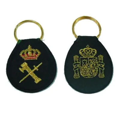 Llavero Guardia Civil Bordado de Lujo