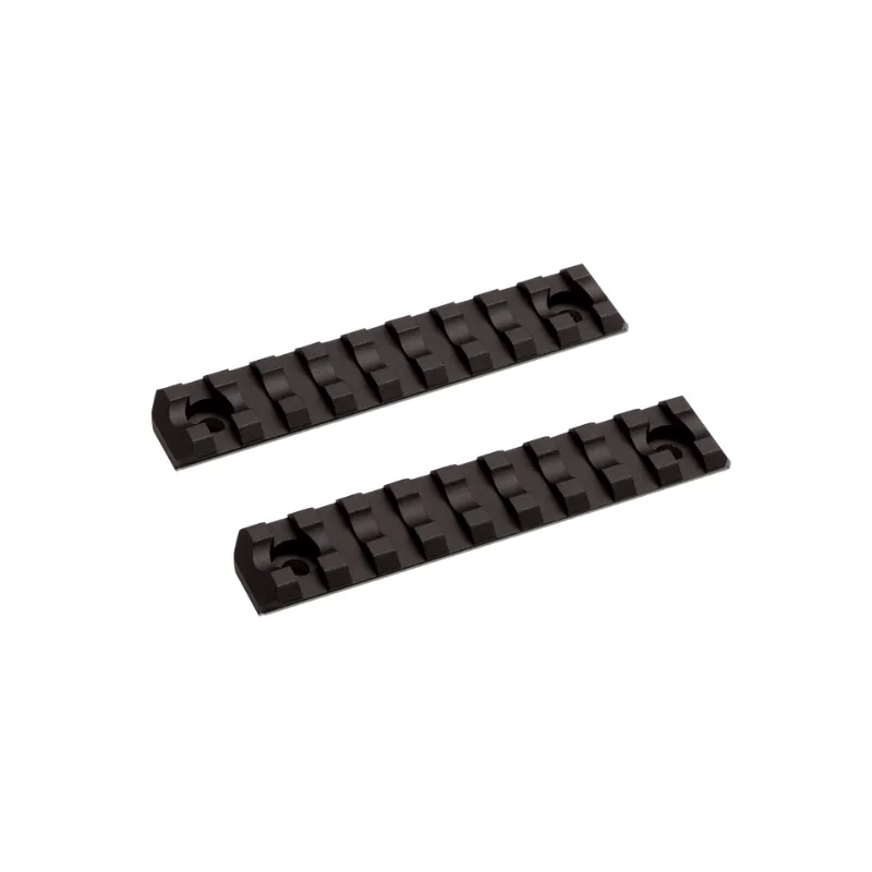 M-LOK Rail, Short, 9 Slots, 2PCS